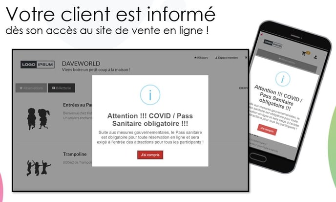info pass sanitaire